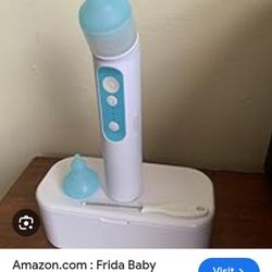  designed to clear mucus from a baby's nose. 