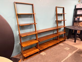 RIVERSIDE Honey Wood Lean Living Media Stand