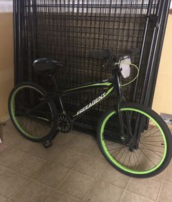 26 inch freeagent race bike like brand new