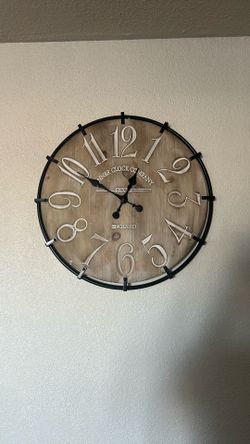 Wooden Clock