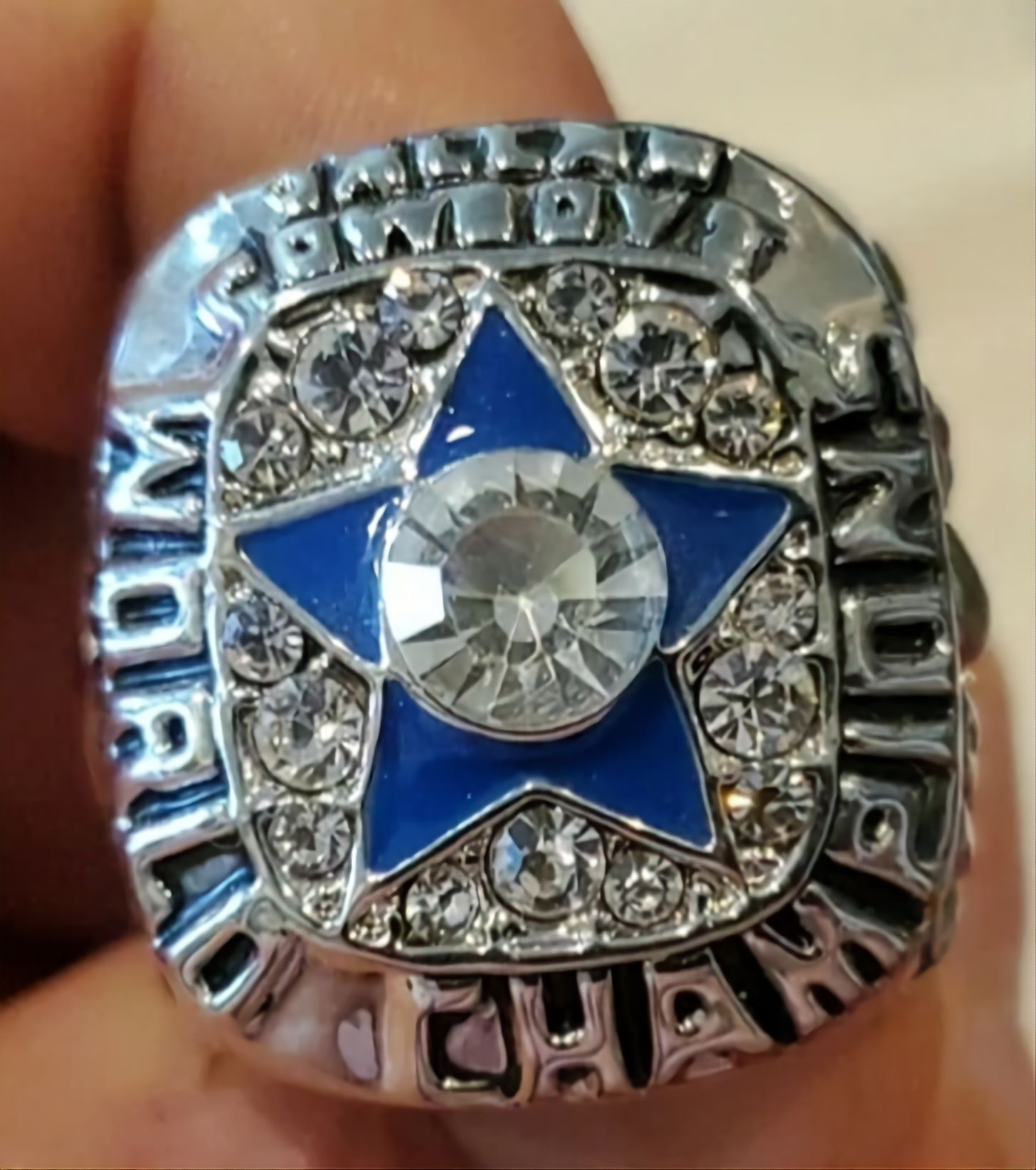 1971 DALLAS COWBOYS SUPERBOWL RING- VERY HEAVY VERY GOOD QUALITY