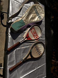 Vintage Tennis Rackets – Head & Kneissl – $100 OBO (Both + Case)