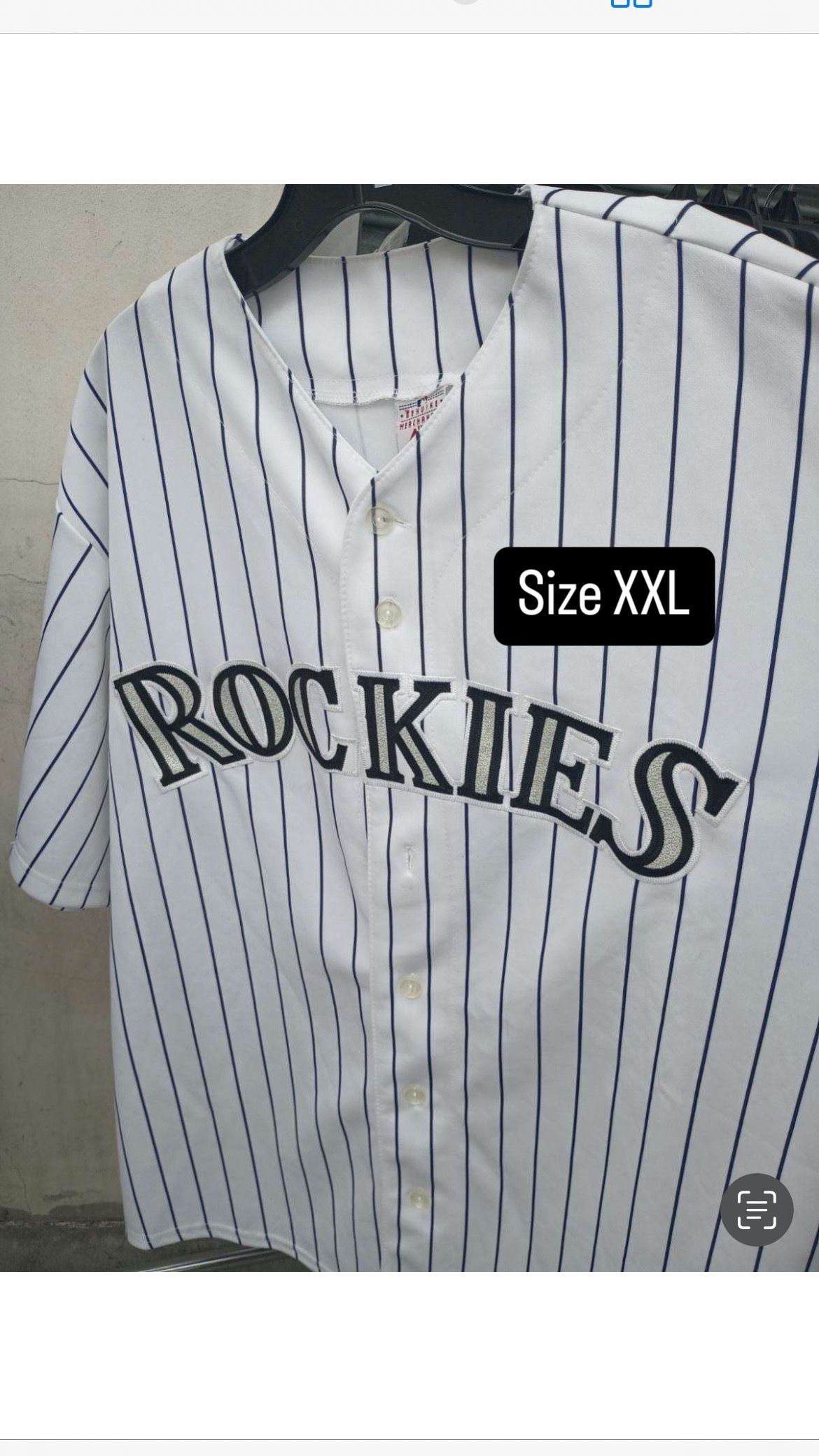 Baseball Jersey Rockies