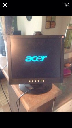 Acer computer screen