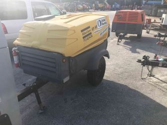 185 CFM Air Compressor 2012 Atlas Copco