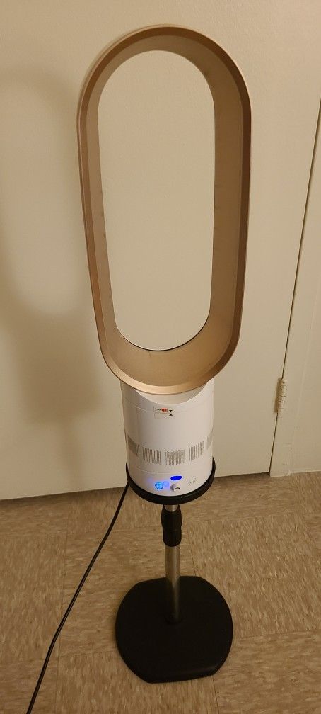 Oval Shaped Bladeless Tower Fan