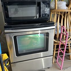Microwave Plus Stove Both $200