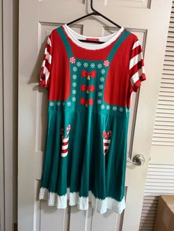 Women’s For G And P Christmas Holiday Dress Size XL