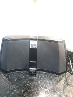 Kicker boombox and Bluetooth adapter