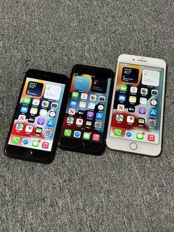 3 iPhones 7 Plus and 7 Factory Unlocked 