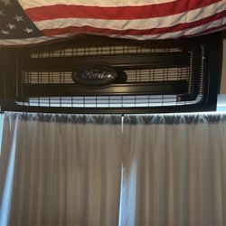 stock 2009-2014 f150 grill black