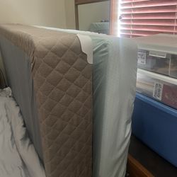 Box Spring, Mattress And Frame Queen