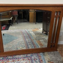 Mission craftsman style wall Mirror 4 Ft x 35”