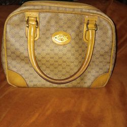 Mini Vintage Gucci GG Purse
