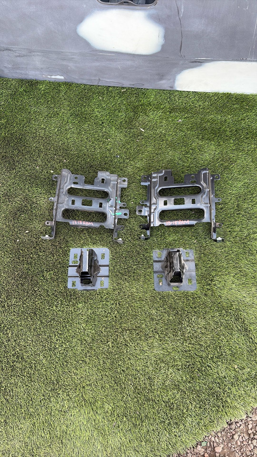 2013 Ram Classic Bumper Front Bracket Set OEM 2024