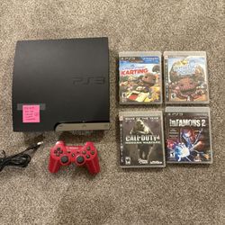 PlayStation 3 PS3 With Games 320 GB