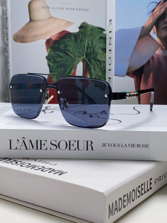 Men's large frame sunglasses