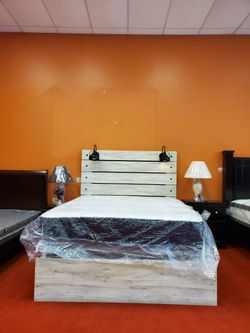 IN STOCK ⭐ Cambeck Whitewash Panel Bedroom Set