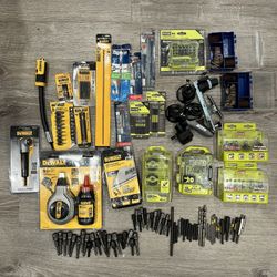 Bits/ Tools New Different Brands $120 For All Or Will Sell Separately For More