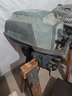 Vintage Elgin 7 1/2 HP Outboard Motor