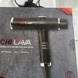 Chi Lava Hair Dryer New In Box 