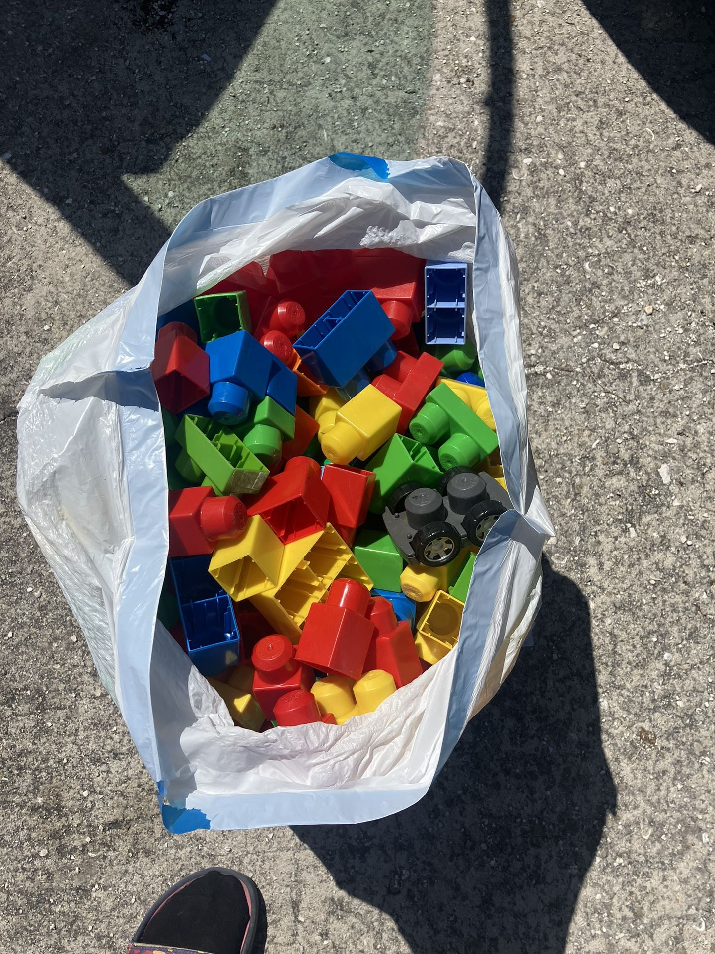 Plastic Lego Blocks