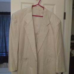 Men's Italian Linen Summer Blazer 40 R