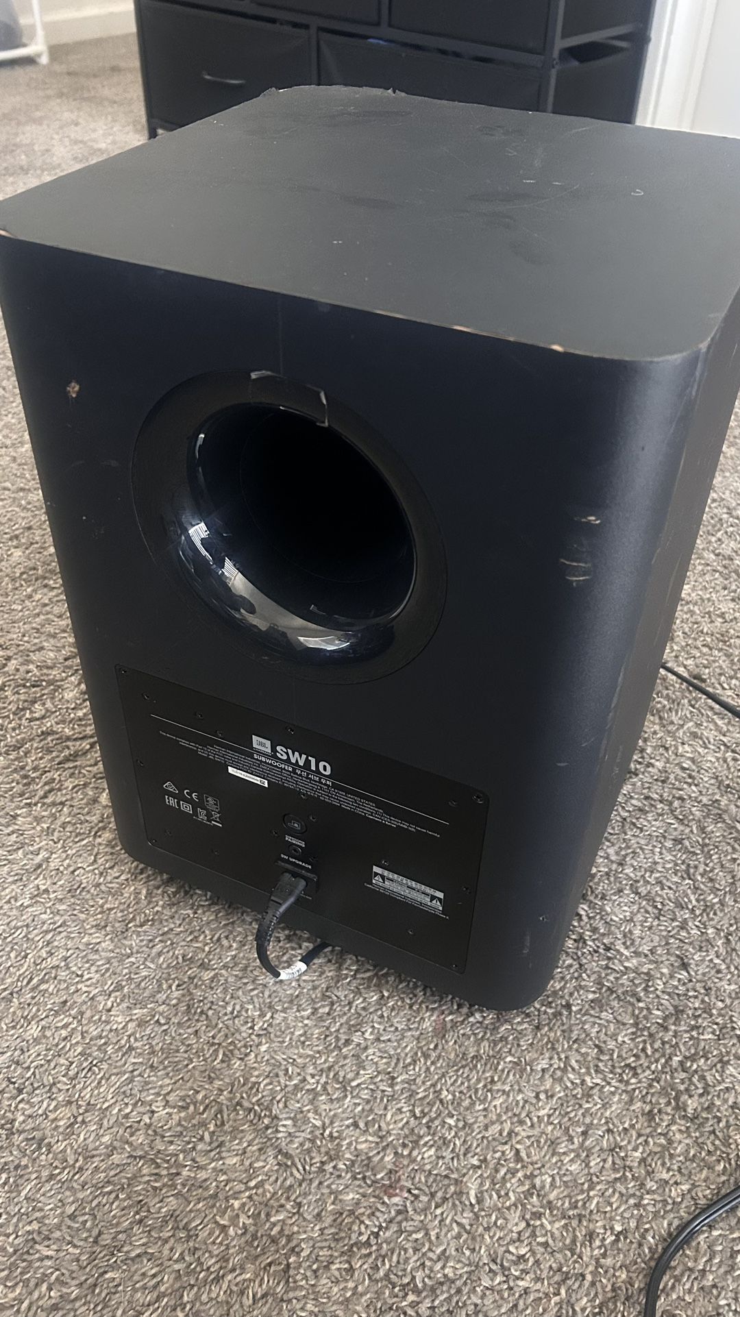 Jbl SW10 subwoofer