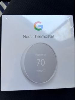 Nest Thermostat model G4CVZ in Snow NEW