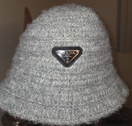 Prada GREY WOOL FIDROA HAT