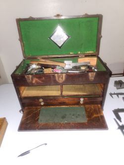H.Gerstner and sons wooden machine tool chest
