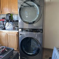LG Stacked Washer And Dryer