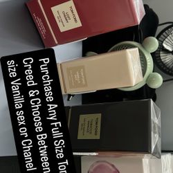 Luxury Colognes Tom Ford & Creed