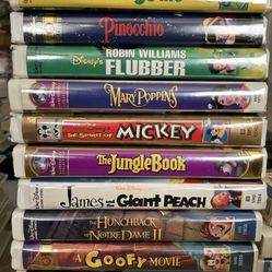 VHS Children’s Movies
