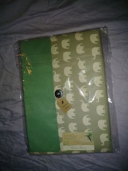 New laptop case. Organic cotton case. 25.00$ paid 50.00 brand new.