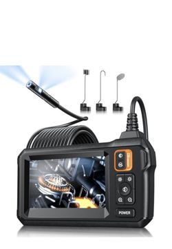 4.3in LCD Endoscope Inspection Camera 1080P Dual Lens — Open Box