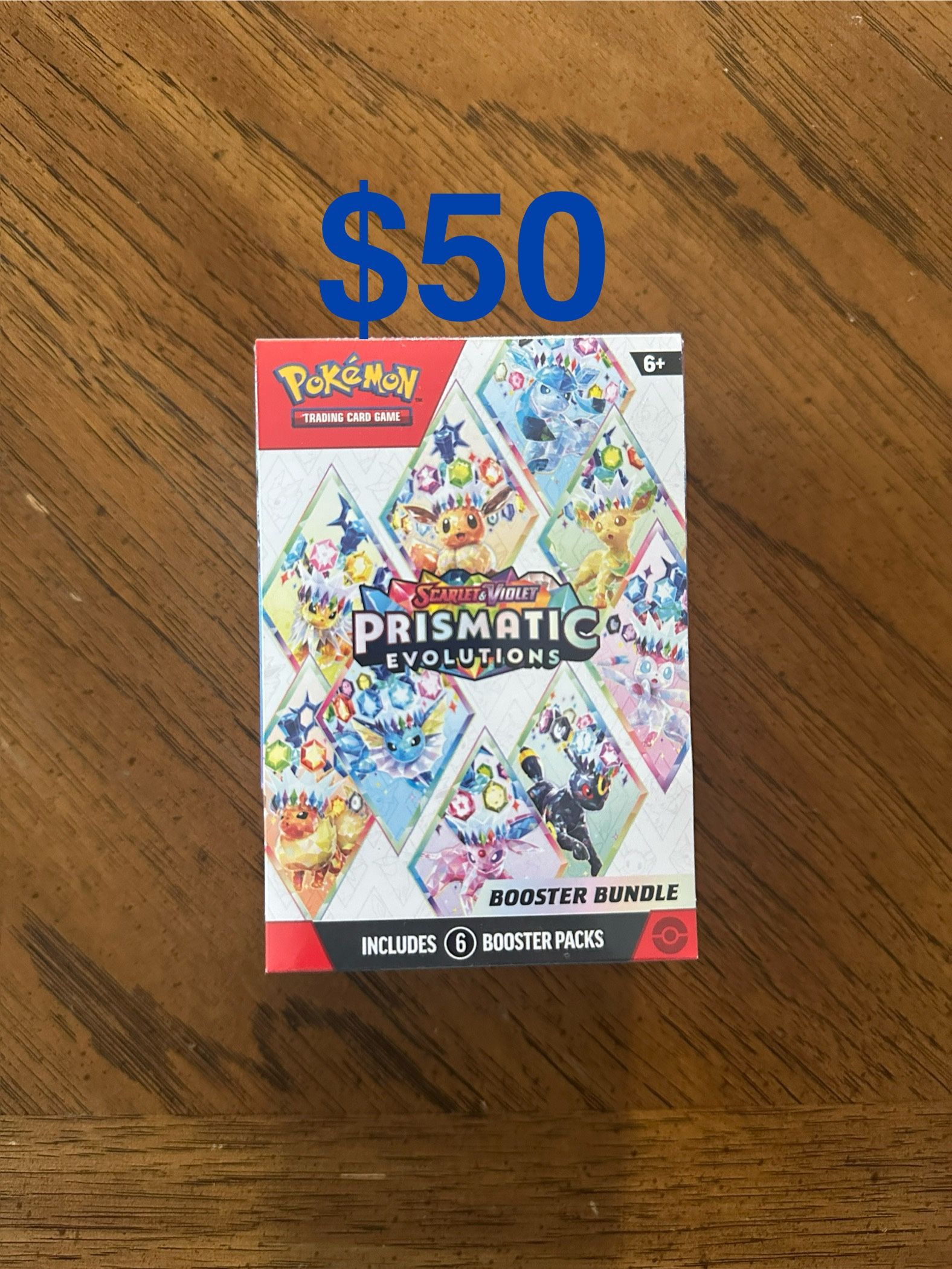 Pokemon Scarlet & Violet Prismatic Evolutions Booster Bundle