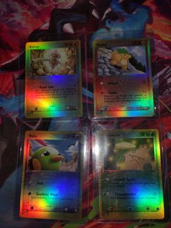 Vintage pokemon card bundle 4 for $45 reverse hollos🔥