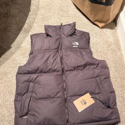 The North Face x Skims 1996 Nuptse Vest Phoenix Size Large NWT