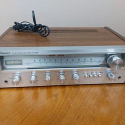Vintage 1970's Pioneer Sx-450 Stereo Receiver For Parts Not Working 