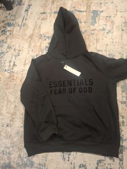 Essentials hoodie black M