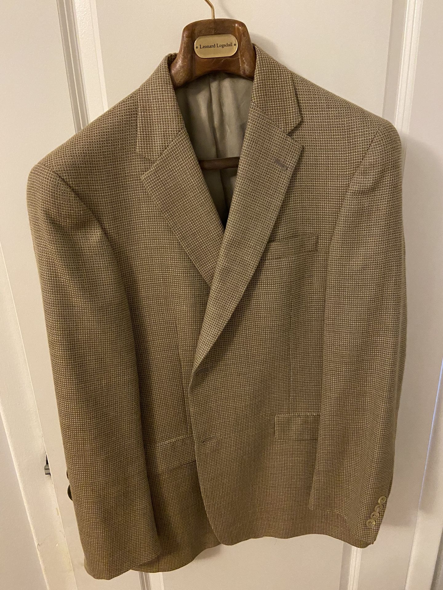 Leonard Logsdail Tan Men’s Coat