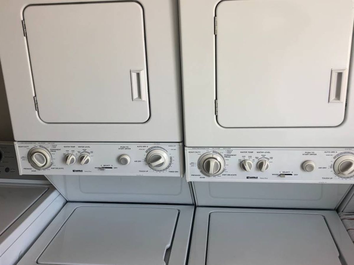 Kenmore 110v Washer And Electric Dryer Stackable