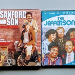 SANFORD & SON  SEASONS 3&6 AND THE JEFFERSON'S SEASONS 1&2 DVD SETS