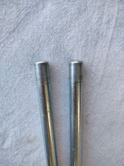 2 Long Metal Pin Punches / Drift Punch Tools