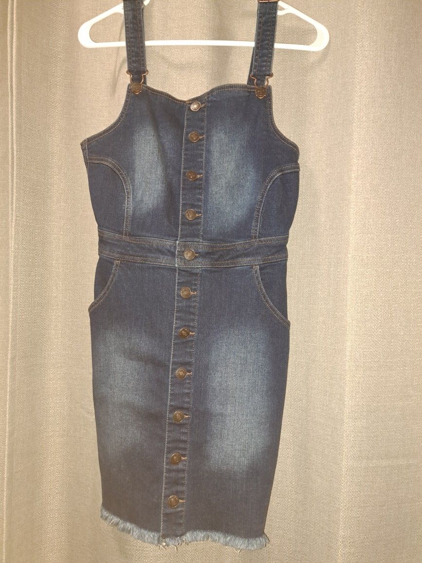 Jean Dress Overall