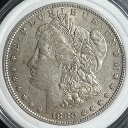 1880-O Morgan Silver Dollar 
