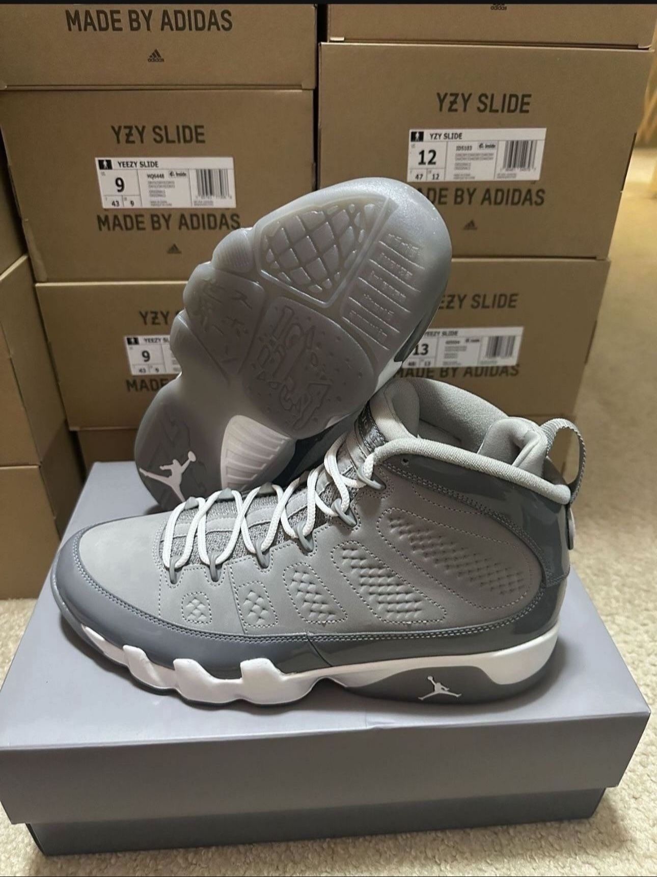 Nike Air Jordan 9 Retro Cool Grey HV4794-011 Size 13 Brand New 