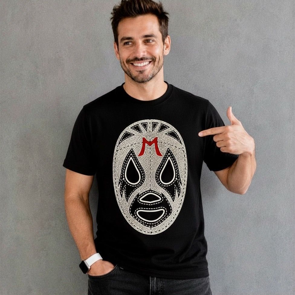 🇲🇽 MIL MÁSCARAS 🎭 serigrafía de alta intensidad