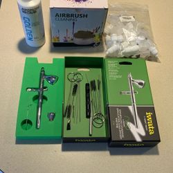 Iwata Neo airbrush + cleaning set